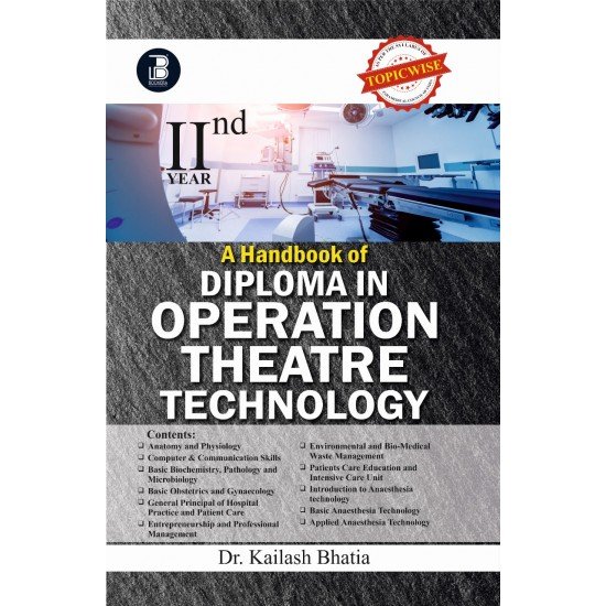 A HANDBOOK OF DIPLOMA IN OPERATION THEATRE TECHNOLOGY-II YEAR