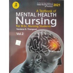 Textbook Of Mental Health Nursing Vol-2 For B.Sc Nursing Students (6th Semester)