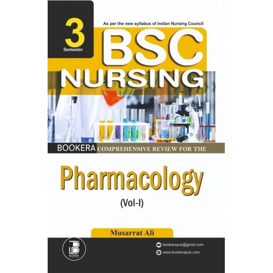 Comprehensive Review for The  Pharmacology (Vol-I)  (BSC Nursing) English