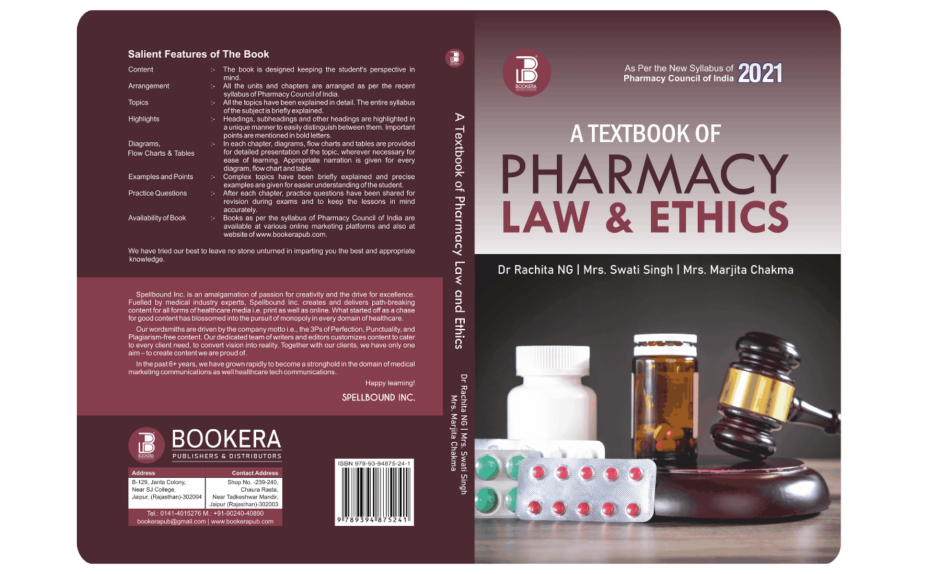 A Textbook of Pharmacy Law & Ethics (E) - Image 3