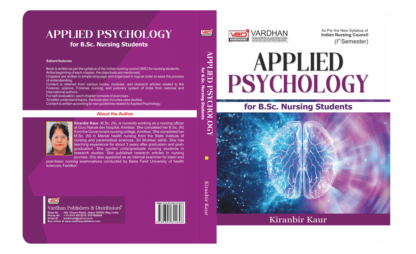 Applied Psychology for B.Sc. Nursing Students (E) - Image 3