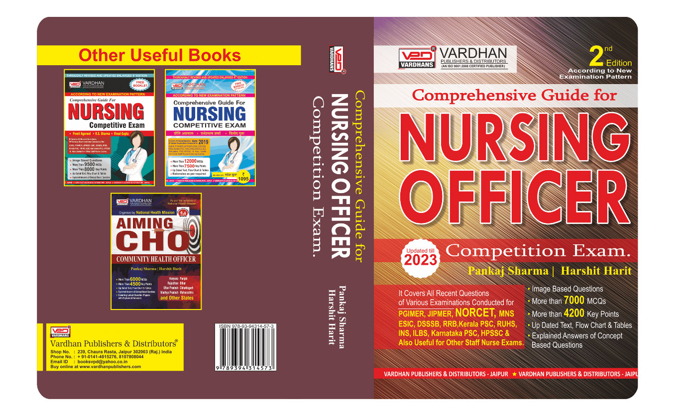 Comprehensive Guide for Nursing Officer Competition Exam. (E) - Image 3