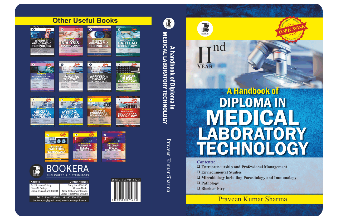 A Handbook of Diploma in Medical Laboratory Technology-II (E) - Image 3